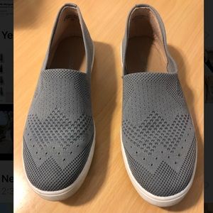 Grey Slide Sneakers